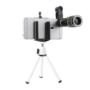 1pcs 20x Zoom Cep Telefonu lens Samsung Xiaomi Huawei Klip Kamera Lens için 360 Derece Geniş Açılı Len Kamera Kitleri