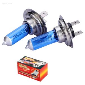 Outras luzes do carro 2pcs H7 lâmpada 12V 55W 100W lâmpada super brilhante branco nevoeiro lâmpada H7 halogênio carro farol fonte de luz estacionamento lotL204