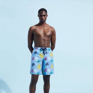 Vilebre Men's Shorts Bermuda Pantaloncini Boardshorts Men Swim Shorts Torus Multolores Trunksメンズサーフウェアバミューダビーチショートカメ夏夏89851