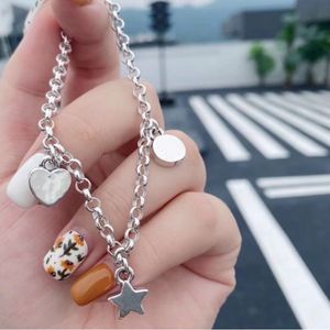 Braccialetti con ciondoli Bracciale lettera G Stelle in acciaio al titanio designer per donne regali di gioielli di lusso donna ragazza oro argento all'ingrosso non sbiadiscono