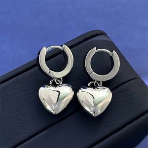 Fashion earrings designer jewelry women modern style hoop earring minimalism trendy earrings personalized daily versatile plated silver available zl188 I4