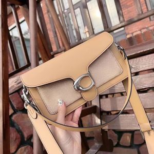 حقيبة Coache Womans Mens Leather Designer Tabby Bags Coachshoulder Bag Sacoche Crossbody Tote Clutch Makeup Bage Lady Handbag 3058