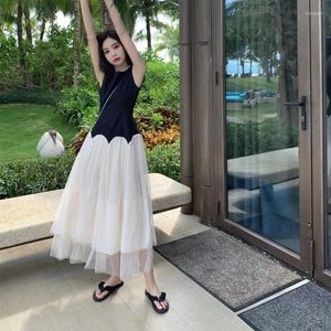 Casual Dresses Sleeveless Summer Dress Swings Women