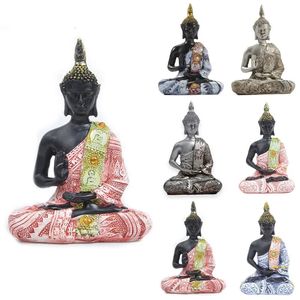Buddha Big in Southeast Asia Red Antique Harts Crafts Creative Gift Home Decoration Pieces Accessories 240314