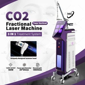 Venda Flash Máquina de recapeamento de pele facial, laser co2 fracionário, remoção de cicatrizes de acne, remoção de pigmento, aperto vaginal, equipamento de beleza, potência de 60w