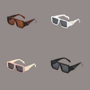 Lunette de Soleil Men Sunglasses Designers Triangular Two Tone Color Goggle UV400 Polaroid Lens Rectangle Letter