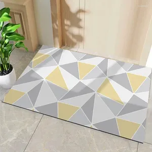 Carpets Nordic Entrance Indoor Doormat For Living Room Outdoor Door Mat Absorbent Bath Floor Bathroom Carpet Anti-Slip Rugs