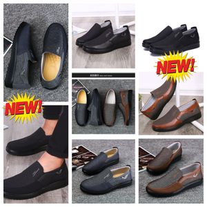 Modello Formale Designer GAI Uomo Scarpe nere Punta a punta abiti da banchetto per feste Uomo Business designer con tacco Scarpa traspirante EUR 38-50 morbida