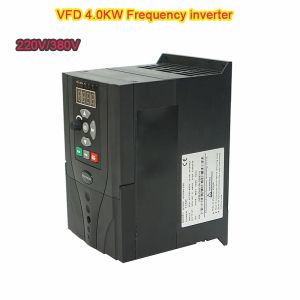 4KW 220V/380V Spindle Inverters VFD AC Drive Frequency Converter For Engraving Machine Spindle