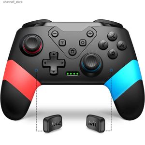 Controller di gioco Joysticks Dinofire Controller wireless per Nintendo Switch OLED Console Pro Gamepad con batteria da 600 mAh per Switchswitch Lite Controllersy2403