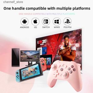 Game Controllers Joysticks N21 Smartphone wireless game controller supports Android/iOS with Dual motor vibration Nintendo switch gamepadY240322