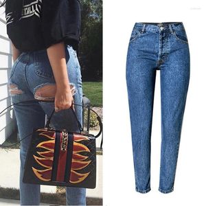 Women's Jeans Sexy Ripped Women Destroyed Broken BuHole Denim Pants Split Female Trendy Cut Hollow Out Trousers Street Girl XXS XS