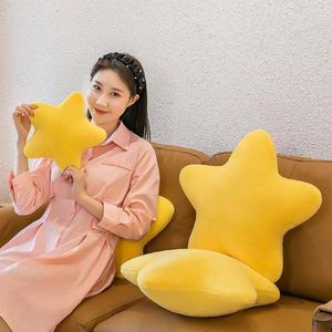 Pillow Adorable Star Soft Fluffy Pentagram Shape For Sofa Bed Couch Cute Pp Cotton Stuffed Girlfriend