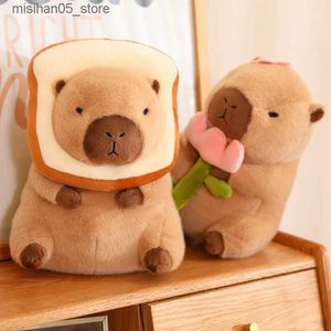 豪華な人形kawaii capybaraぬいぐるみおもちゃかわいいカピバラは恐竜に変身します