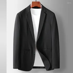 Herrdräkter E1421-Men Casual Summer Suit Losta Mitting Jacket