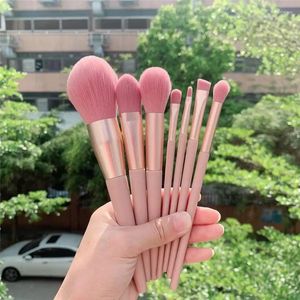 Makeup Smures 7 Brush Nude Proszek Zestaw Ultra miękki