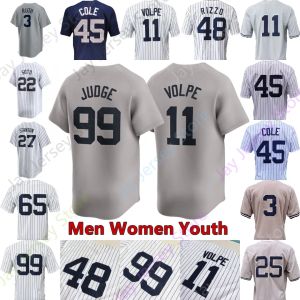 Jersey baseball Aaron Judge Anthony Volpe Juan Soto Anthony Rizzo DJ Lemahieu Giancarlo Stanton Torres Gerrit Coles Jr. Stroman Dominguez Jeter Grisham