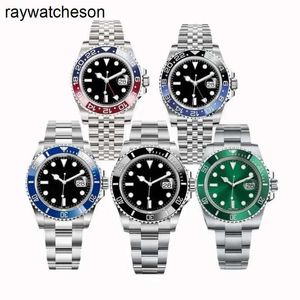 Rolaxs Watch Swiss Watches Automatic Wlistwatch Mens AAA Designer 40mm Mechanical Fashion Styleステンレススチール防水ラミナスサファイアセラミックB