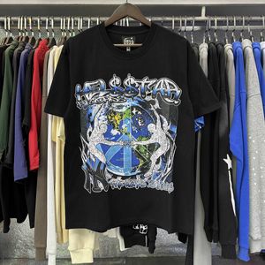 Męskie koszulki z krótkim rękawem mężczyzn kobiety Wysokiej jakości streetwear Hip Hop Fashion T Shirt S-xl