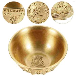 Bowls Treasure Bowl Office Treasures Desktop Cornucopia Ornament Dekoration Guldbord