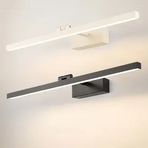 Wall Lamp Nordic Mirror Front Light LED Bathroom Moisture-proof Minimalist Mathroom Long Strip Aluminum