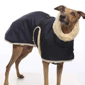 Abbigliamento per cani JBTP Whippet Greyhound Giacca in pile Inverno caldo abbigliamento per animali domestici Cappotto impermeabile con cappuccio spesso