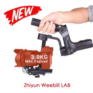 Cabeças Zhiyun Weebill Lab 3axis Gimbal Stabilizer para câmeras DSLR sem espelho