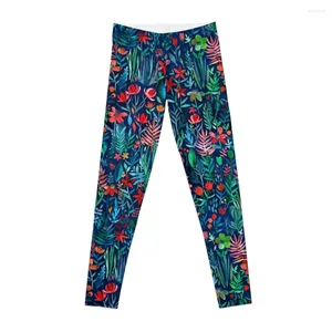 Active Pants Tropical Ink – Eine Aquarell-Garten-Leggings, die Bufor-Mädchen-Jogging-Frauen-Sportbekleidung-Damen erhöht