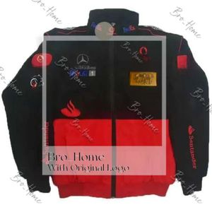 남성용 재킷 새로운 F1 재킷 지퍼 업 빈티지 재킷 디자이너 포뮬러 1 자켓 경주 재킷 정장 대형 스웨트 팀 시리즈 오토바이 재킷 크기 2xs-4xl 125
