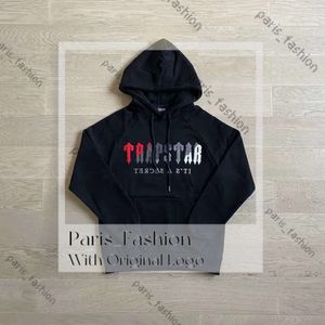 Stock Trapstar Hoodie Sweatshirt Trapstar Tracksuit Warm Winter Set Men Women Colorful Embroidery Fleece Sweatpants 112