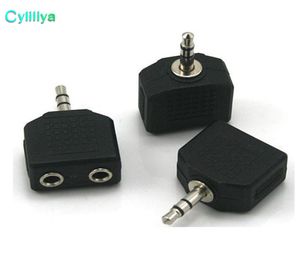 35mm jack 1 a 2 fone de ouvido duplo y divisor cabo adaptador plug para computador para telefone para mp38211801