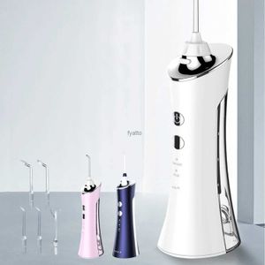 Andra apparater Oral Irrigator Electric Water Brush USB uppladdningsbart gum Nunstycken Dental Care Portable Spray Can Scaler för rengöring och blekning av tänderna H240322