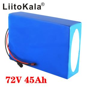 Liitokala 72V 45AHバッテリー72V電動自転車バッテリー72V 2000W電気スクーターバッテリー72Vリチウムバッテリーパック30A BMS