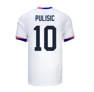 Jerseys de futebol dos EUA 2024 Copa America Men Woman Kids Kit 24 25 Camisetas de futebol de casa fora do jogador Morgan Smith Smith Balogun Musah McKennie Adams.36