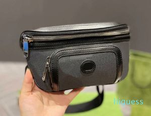 2024 NYA BUMBAG BUM BAG BELE BAG Kvinnor Midjeväskor Wallet Womens Fashion Classic Solid Color Zipper Handväska