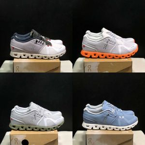 클라우드 5 디자이너 All Black Undyed Pearl White Flame Oncoluds 5 Surf Cobble Glacier Grey Mens 여성 트레이너 스니커즈 크기 36-45