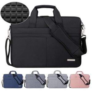 Laptop Bag Sleeve Case Shoulder Handbag Notebook Pouch Briefs för 13 14 15 156 tum Air Pro HP Asus Dell 240308