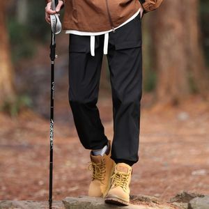 Casual Pants for Men in Spring and Autumn New Trendy Mens Clothing Couples Outdoor Hiking Casual Loose Fitting Womens Sprint