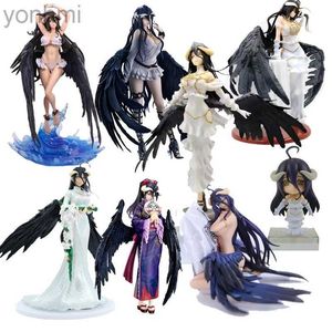 Action Figures Toy Personaggi Anime Riflettono Action Figures in PVC Toy Overlord Statue Collection Modello Doll Regalo per adulti 240322
