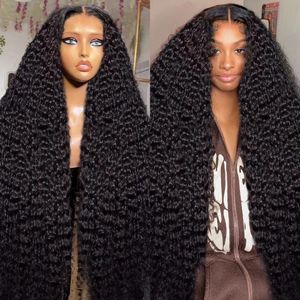 Glueless Wig Human Hair Deep Wave Frontal Wigs 13x6 Hd Lace Frontal Wig Curly Human Hair Wigs Preucked On Sale