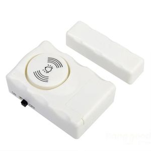 Sistema di allarme di allarme per porte e finestre di sicurezza domestica senza fili Allarme acustico 90db Sensore porta magnetico Rilevatore wireless di allarme indipendente