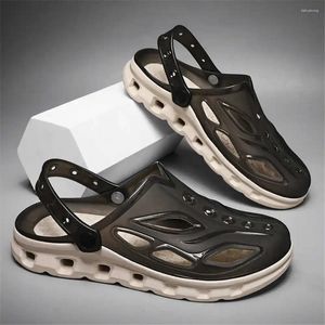 Casual Shoes Clogged Dark Men's Summer Flip Flops Slippers Sneakers 38 Size Wide Foot Sandals Sports Tenks Fitness Luxe YDX1