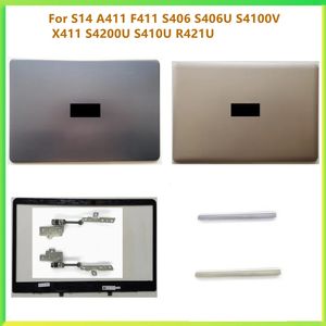 Laptop LCD tylna obudowa ramki przednie obudowa ramy dla ASUS S14 A411 F411 S406 S406U S4100V X411 S4200U S410U R421U Shell 240307