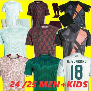 2024 Jerseys de futebol do México Chicharito Gimenez Lozano 24 25 Equipe nacional de futebol shir camisetas Copa América