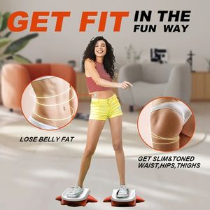 Bel bükülme disk unisex bel eğitmeni sağlık ince bel egzersiz tahtası egzersizi ayak masaj plakası fitness ekipmanları 240319