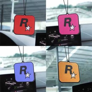 Car Air Freshener Trend car perfume R star car lasting fragrance perfume net red pendant decoration car deodorization 24323