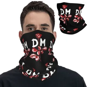 Kabarplar Depeches Gül Mod DM Bandana Boyun Kapak Maske Eşarp Çok Fonksiyonlu Balaclava Bisiklet Erkek Erkek Kadınlar Yetişkin Rüzgar Geçirmez