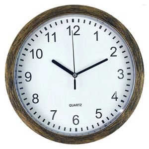 Wanduhren Retro Safe Uhr Einfacher Stil für heimehändige dekorative stumme Aufbewahrungsbox