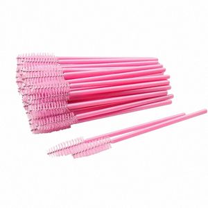 1000pc monouso Eyel Brush Eyeles Extensi Sopracciglio Spoolie Brush Mascara Bacchette Applicatore Eye L Cosmetic Makeup Tool q880 #