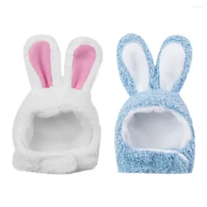 Hundkläder 2st Bunny Rabbit Hat With Ears For Cats Small Dogs Party Costy Accessory Headwear